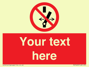 Custom prohibition Do not alter the state of the switch